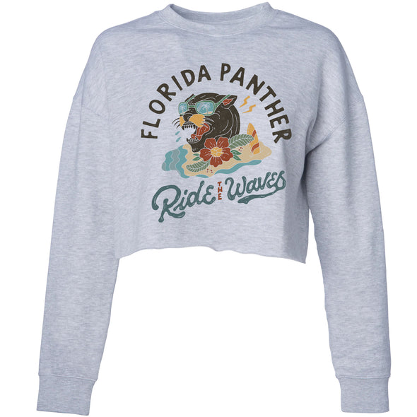 Florida Panther Cropped Sweater