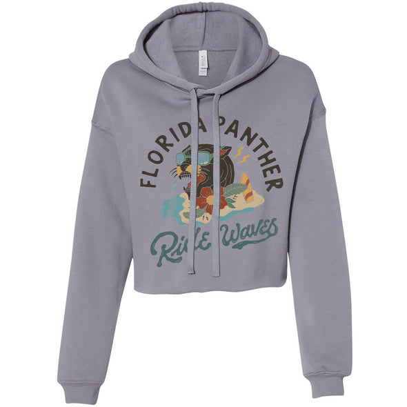 Florida Panther Cropped Hoodie