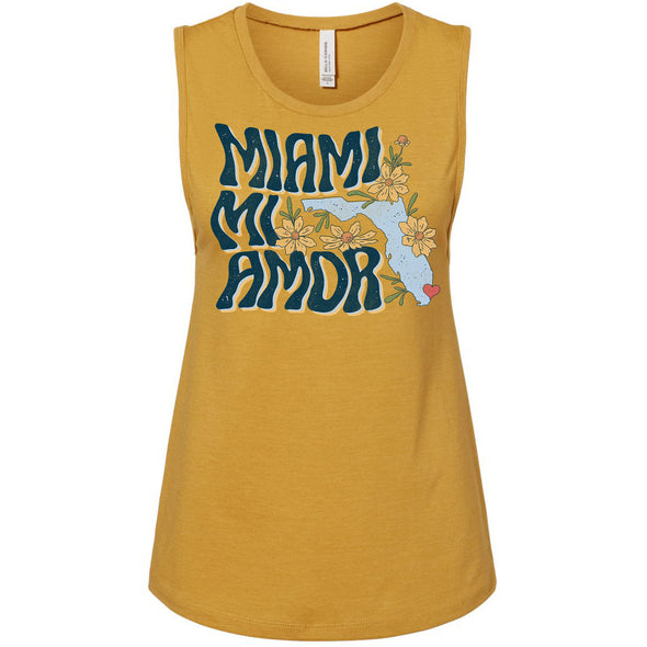 Miami mi Amor Florida Muscle Tank