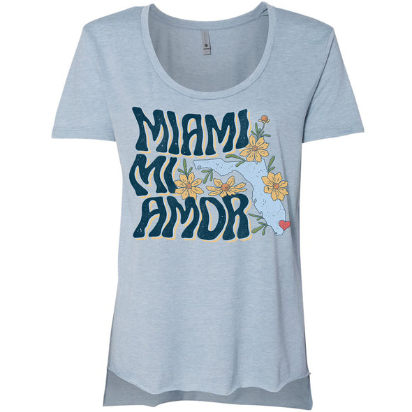 Miami mi Amor Florida High Low Top