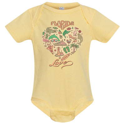 Florida Love Baby Onesie