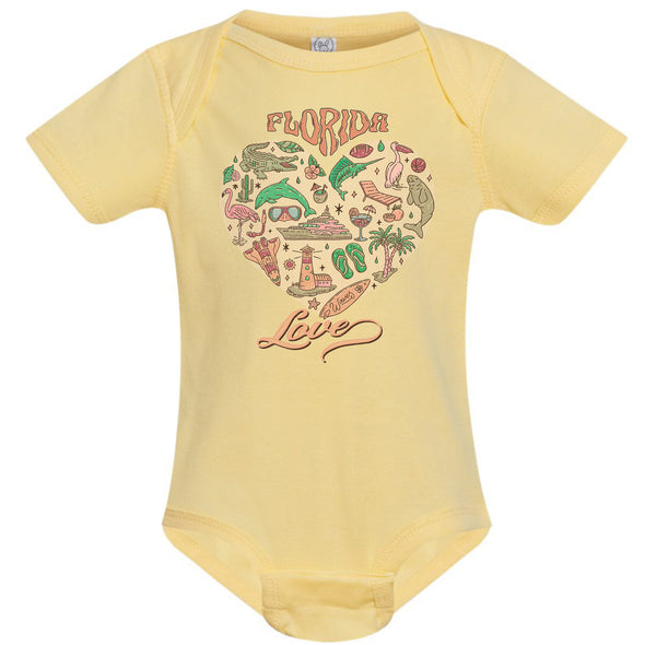 Florida Love Baby Onesie