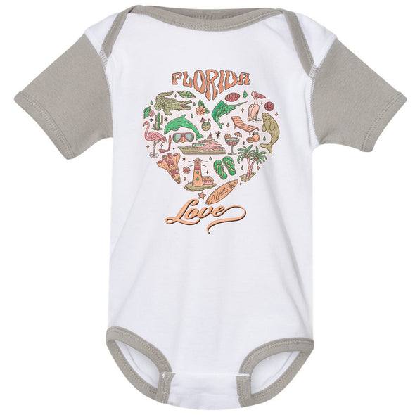 Florida Love Baby Onesie