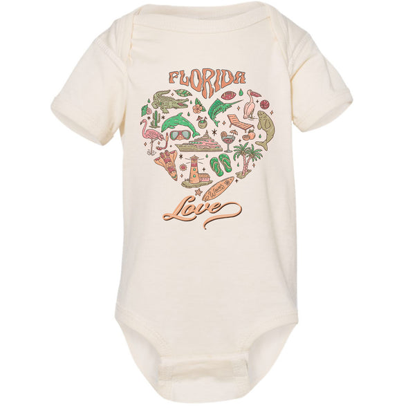 Florida Love Baby Onesie