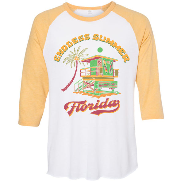 Endless Summer Florida Baseball Tee