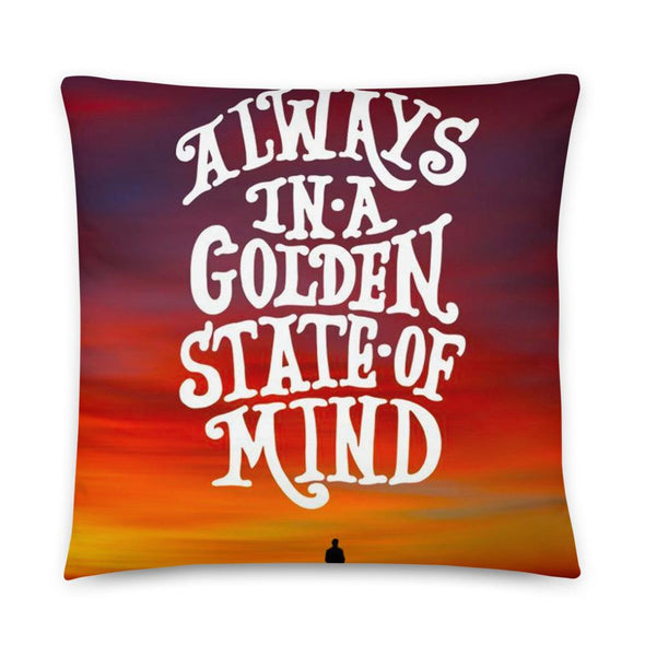 Always Golden State of Mind CA Pillow-CA LIMITED