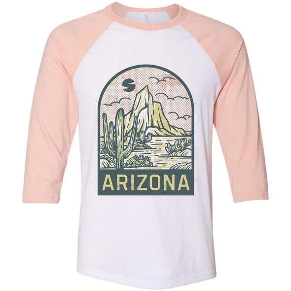 Arizona Desert Baseball Tee-CA LIMITED