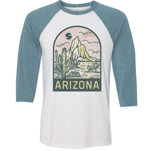 Arizona Desert Baseball Tee-CA LIMITED