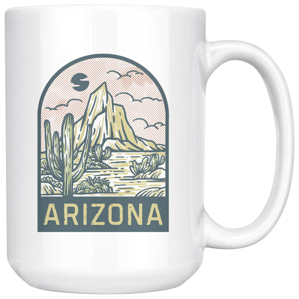 Arizona Desert Ceramic Mug-CA LIMITED