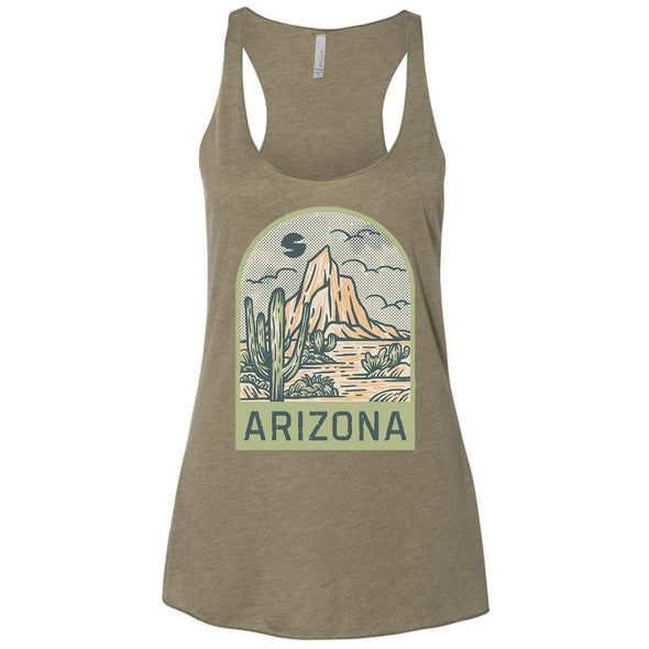 Arizona Desert Racerback Tank-CA LIMITED