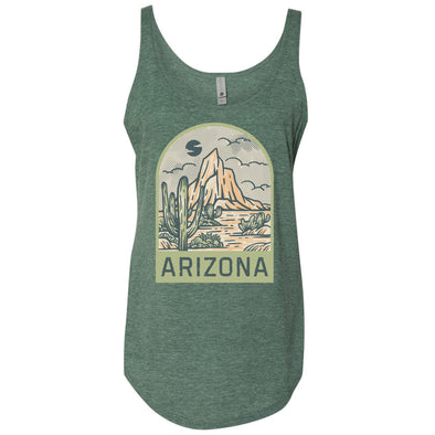 Arizona Desert Side Slit Tank-CA LIMITED