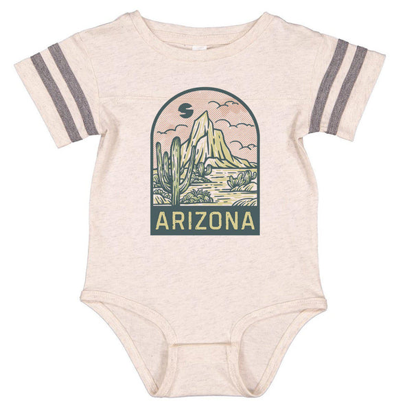 Arizona Desert Stripes Baby Onesie-CA LIMITED