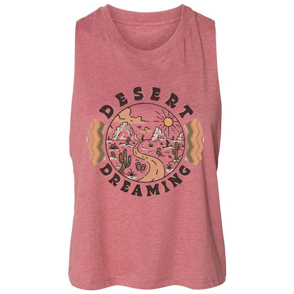 Arizona Dreaming Road Crop Tank-CA LIMITED