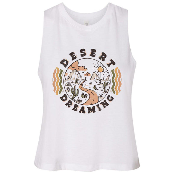 Arizona Dreaming Road Crop Tank-CA LIMITED