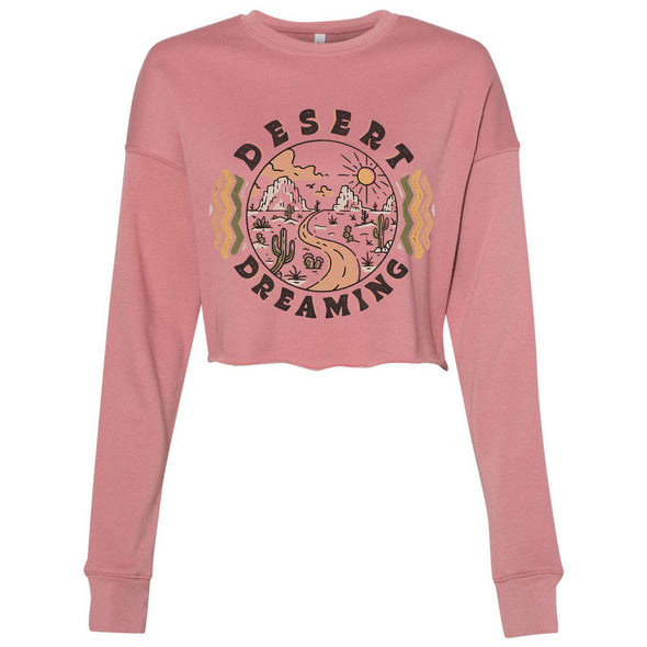 Arizona Dreaming Road Cropped Sweater-CA LIMITED