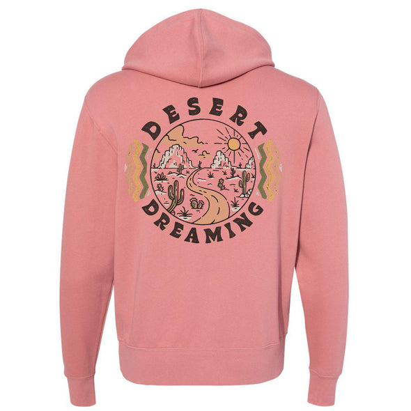 Arizona Dreaming Road Zipper Hoodie-CA LIMITED