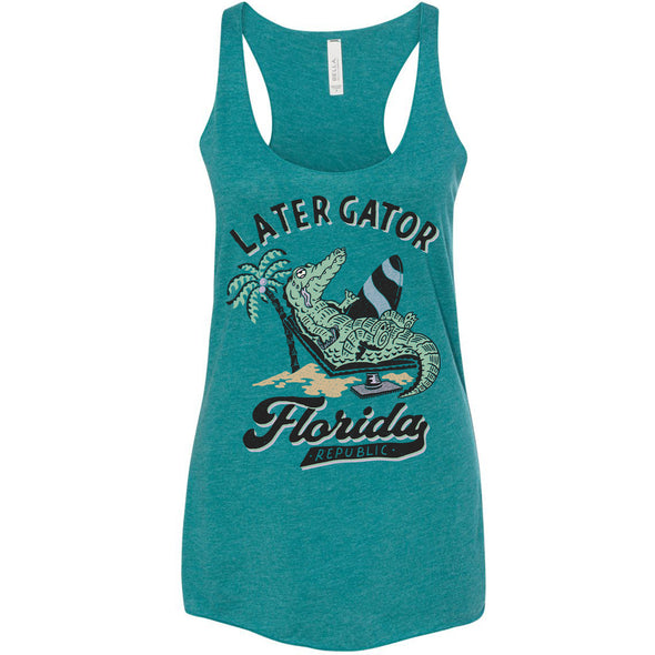 Later Gator Florida Racerback Tank