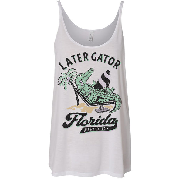 Later Gator Florida Flowy Tank