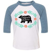 Bear CA Love Toddler Baseball Tee-CA LIMITED