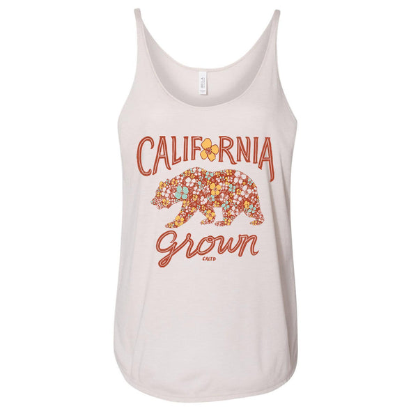 Bear Poppy Blossom Flowy Tank-CA LIMITED