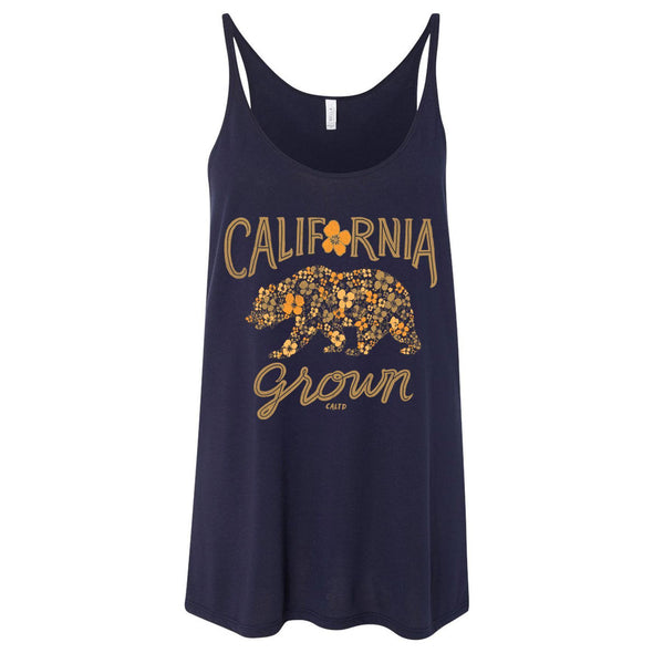 Bear Poppy Blossom Flowy Tank-CA LIMITED