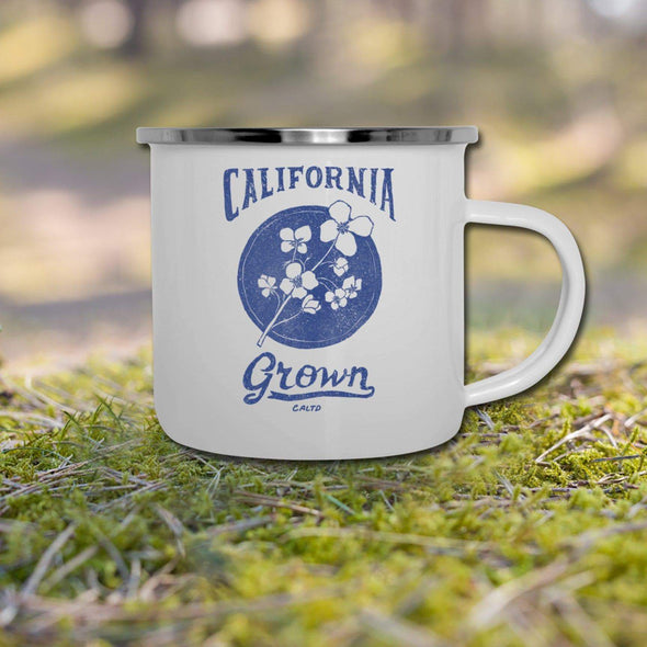 CA Grown Circle Blue Camper Mug-CA LIMITED