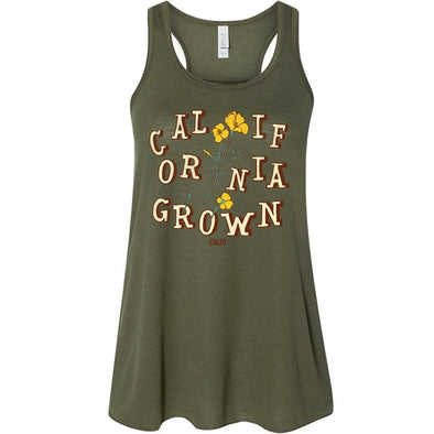 CA Grown Poppies Flowy Tank-CA LIMITED