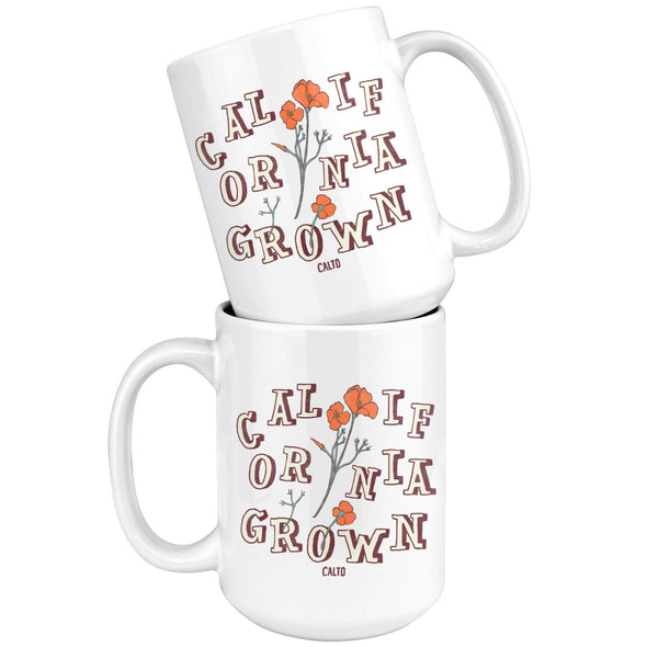 CA Grown Poppies Mug-CA LIMITED