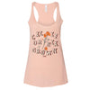 CA Grown Poppies Racerback Tank-CA LIMITED