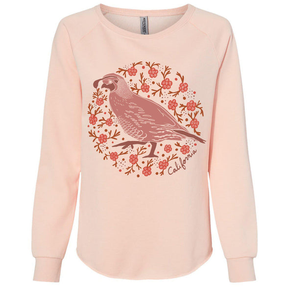 CA Poppy Quail Crewneck Sweatshirt-CA LIMITED