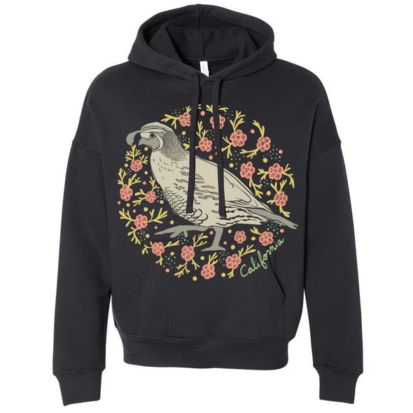 CA Poppy Quail Drop Shoulder Hoodie-CA LIMITED