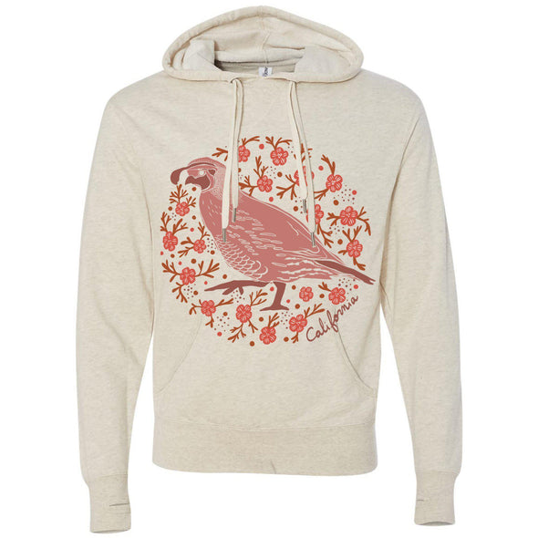 CA Poppy Quail Hoodie-CA LIMITED