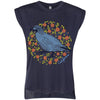 CA Poppy Quail Rolled Sleeve Tank-CA LIMITED