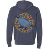 CA Poppy Quail Zipper Hoodie-CA LIMITED