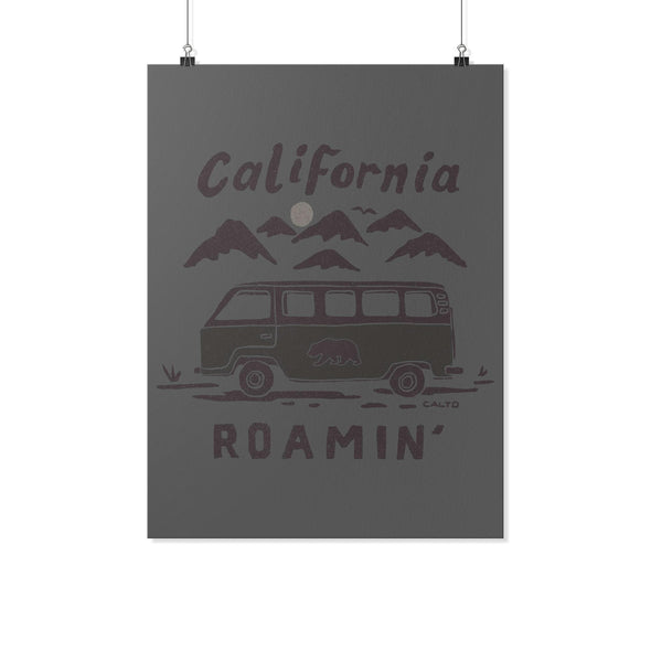 CA Roamin' Grey Poster-CA LIMITED