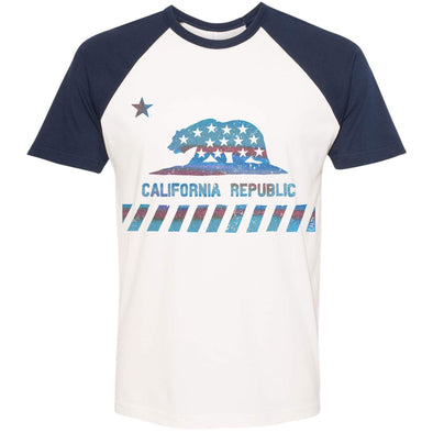 CA Star Flag Raglan Tee-CA LIMITED