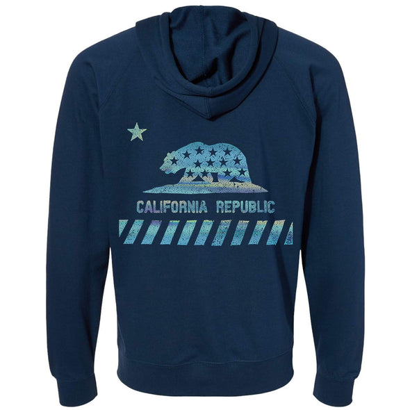 CA Star Flag Zipper Hoodie-CA LIMITED