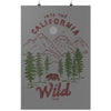 CA Wild Grey Poster-CA LIMITED