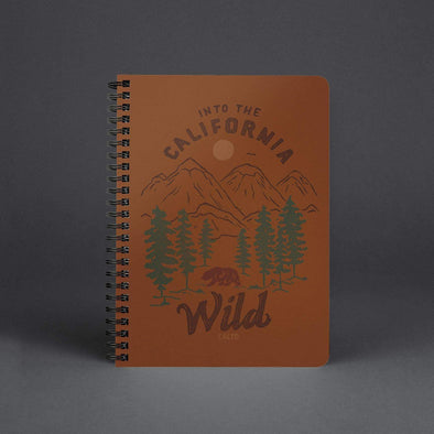 CA Wild Orange Spiral Notebook-CA LIMITED