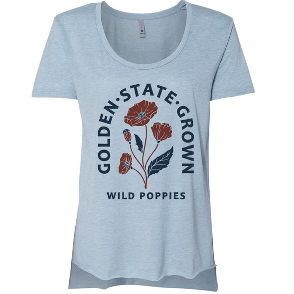 CA Wild Poppies Hi Low Top-CA LIMITED