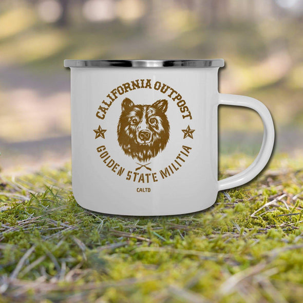 Ca Outpost Brown Camper Mug-CA LIMITED