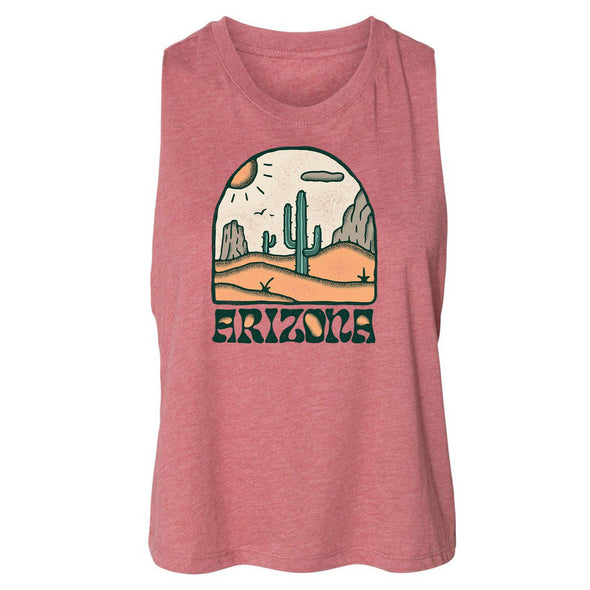 Cactus Arizona Cropped Tank-CA LIMITED