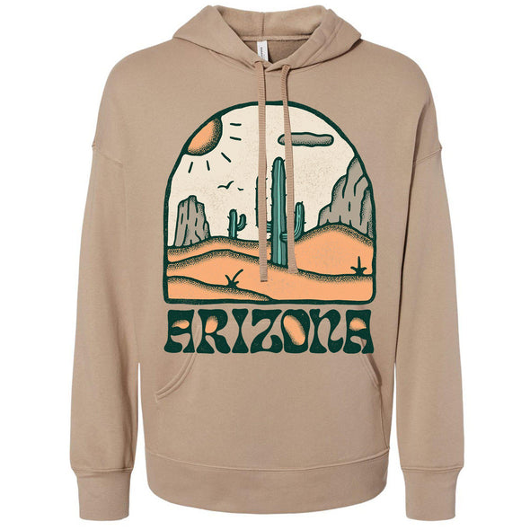 Cactus Arizona Drop Shoulder Hoodie-CA LIMITED