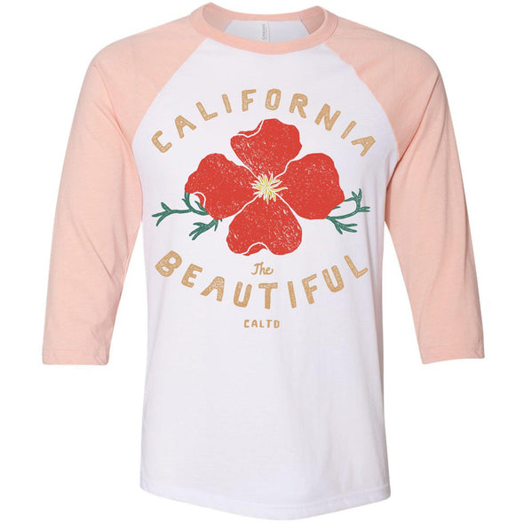 Cali Beautiful Baseball Tee-CA LIMITED