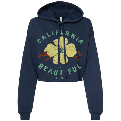 Cali Beautiful Cropped Hoodie-CA LIMITED