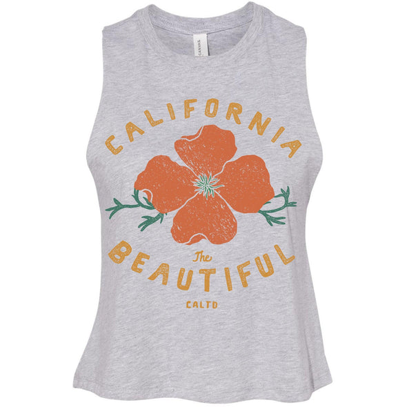 Cali Beautiful Cropped Tank-CA LIMITED