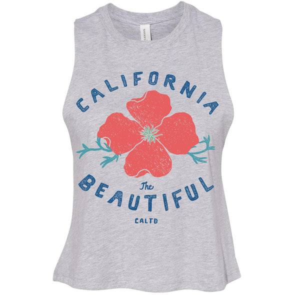 Cali Beautiful Cropped Tank-CA LIMITED