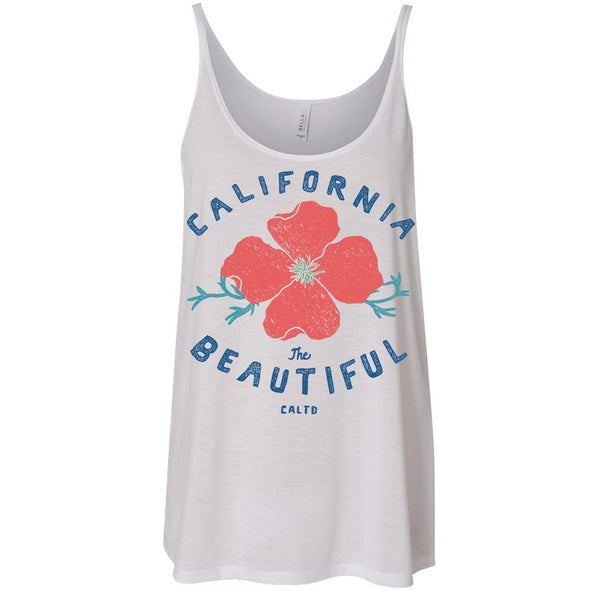 Cali Beautiful Flowy Tank-CA LIMITED