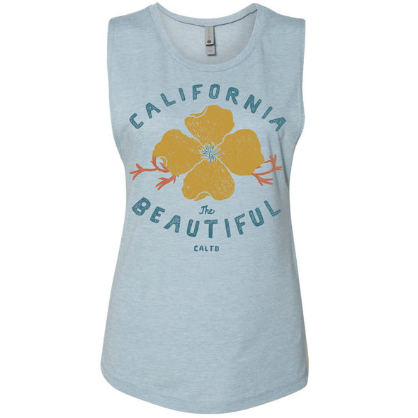 Cali Beautiful Muscle Tank-CA LIMITED