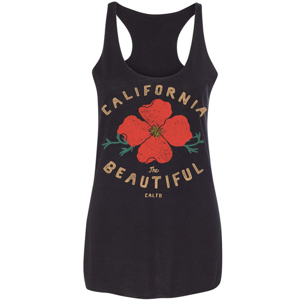 Cali Beautiful Racerback Tank-CA LIMITED